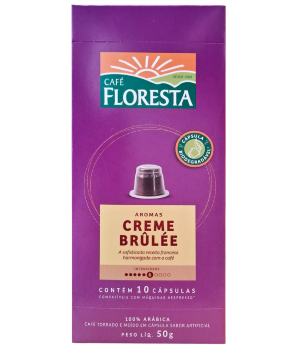 Café em Cápsula Floresta Creme Brulée