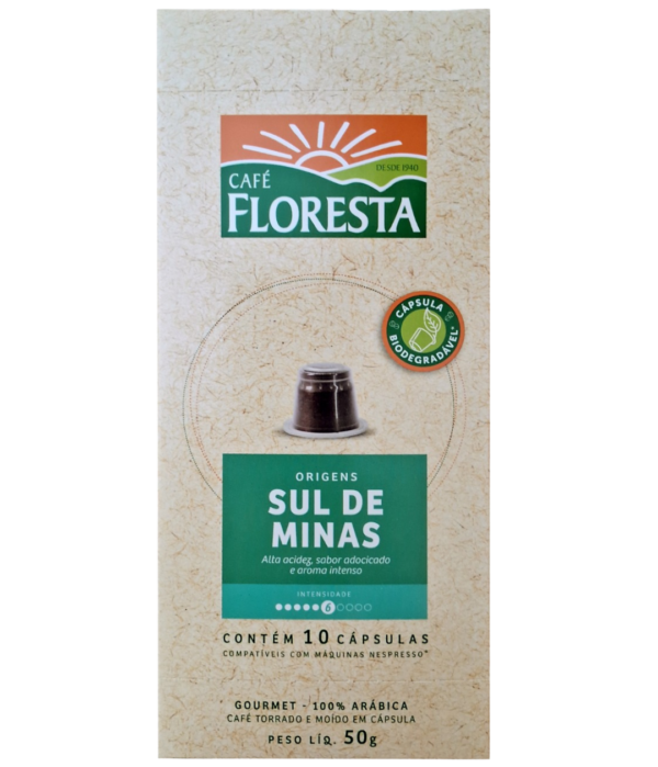 Café em Cápsula Floresta Sul de Minas