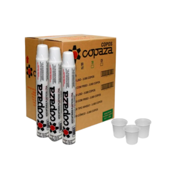 Copos Copaza 80ml Cx. 3000 uni.